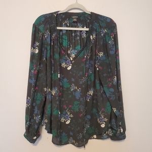 Torrid Floral Blouse